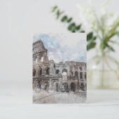  Colosseum Rome Briefkaart - Reiskunst (Staand voorkant)