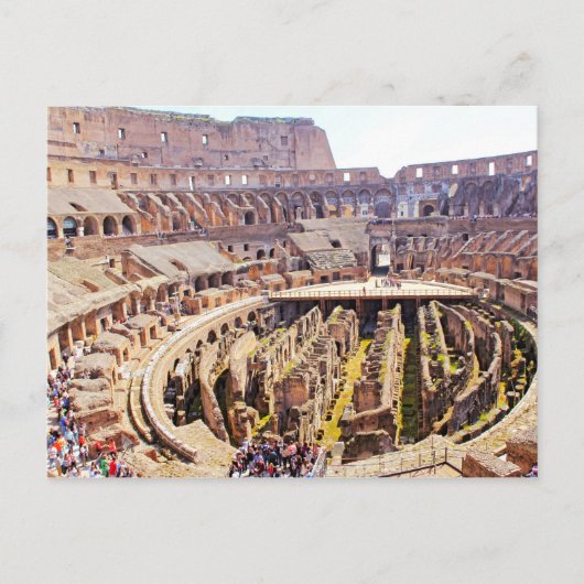 Colosseum Rome Fotografie Briefkaart (Voorkant)