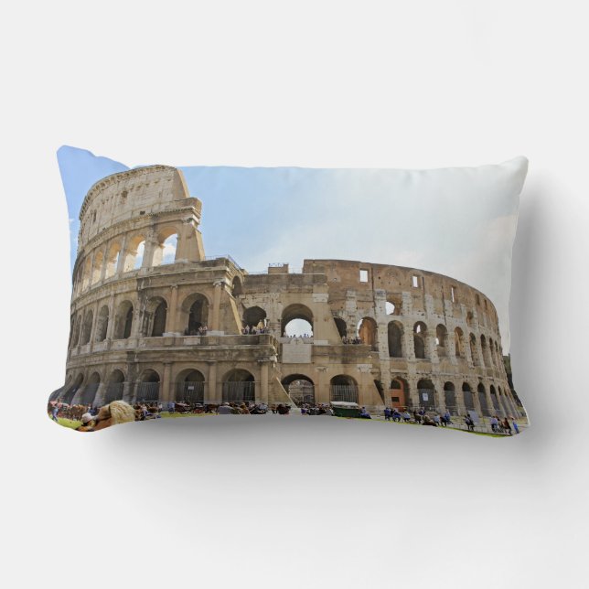 Colosseum Rome Fotografie Kussen (Voorkant)