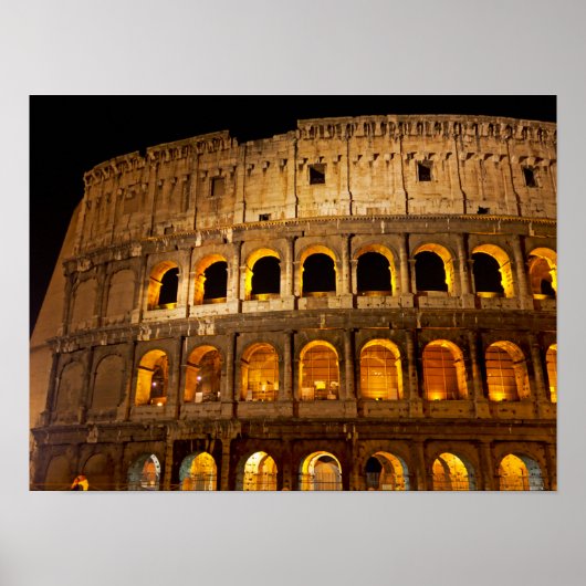 Colosseum Rome Fotografie Poster (Voorkant)