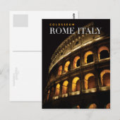 colosseum rome italië briefkaart (Voorkant / Achterkant)