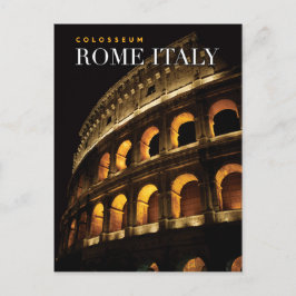 colosseum rome italië briefkaart