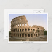 Colosseum Rome, Italië Briefkaart (Voorkant / Achterkant)