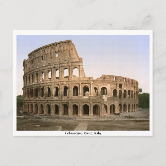 Colosseum Rome, Italië Briefkaart (Voorkant)