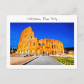 Colosseum - Rome Italië Briefkaart (Voorkant)