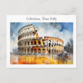 Colosseum - Rome Italië Briefkaart (Voorkant)