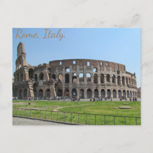 Colosseum. Rome, Italië Briefkaart