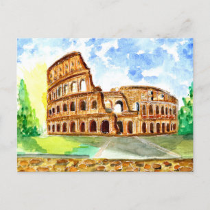 Colosseum Rome Italië Briefkaart