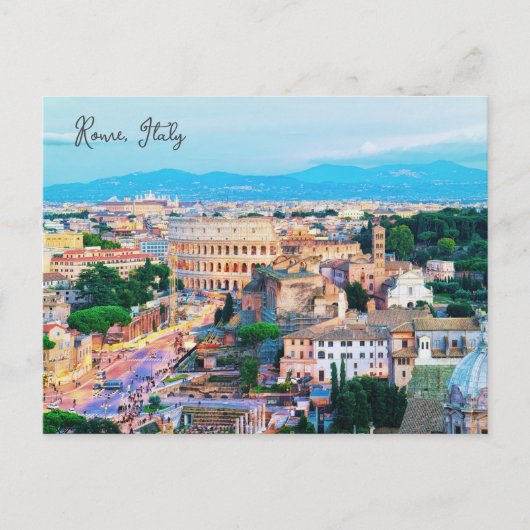 Colosseum. Rome, Italië Briefkaart (Voorkant)