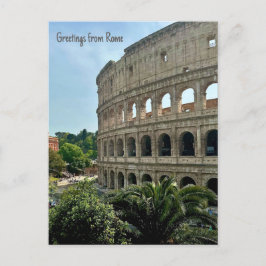 Colosseum, Rome, Italië Design Briefkaart