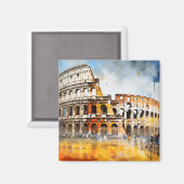 Colosseum Rome Italië Magneet (Voorkant / Achterkant)