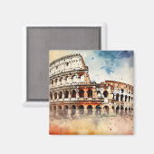 Colosseum Rome Italië Magneet (Voorkant / Achterkant)