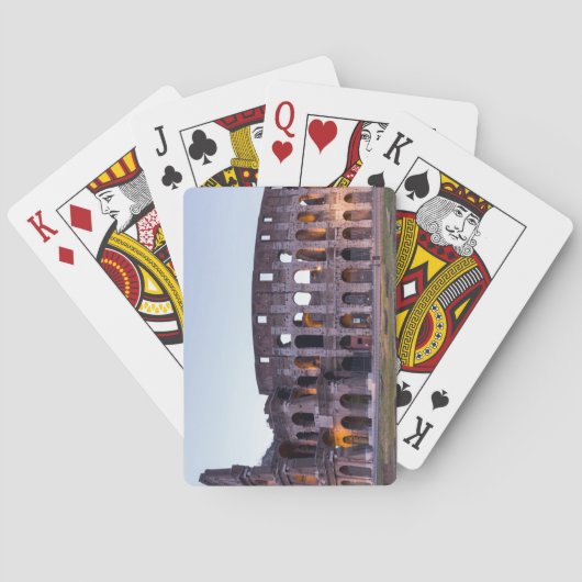 Colosseum - Rome - Italië Pokerkaarten (Achterkant)