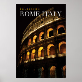 colosseum rome italië poster
