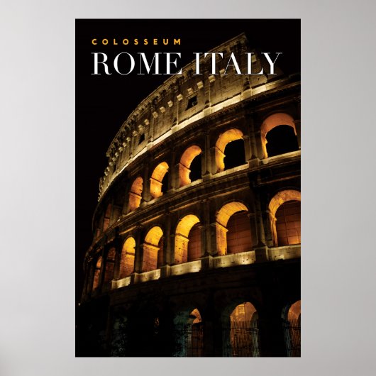 colosseum rome italië poster (Voorkant)