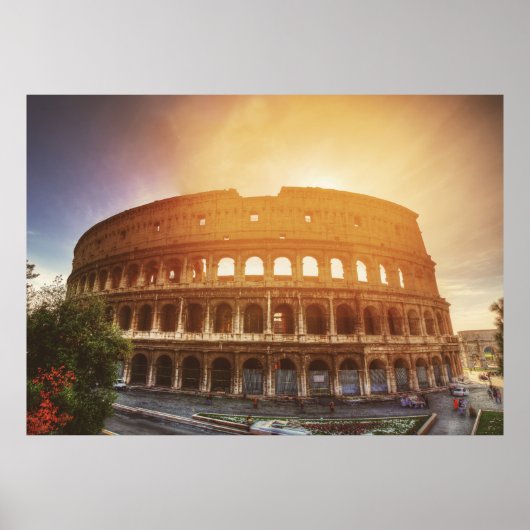 Colosseum, Rome, Italië Poster (Voorkant)