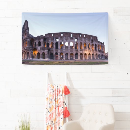 Colosseum - Rome - Italië Spandoek (Insitu)