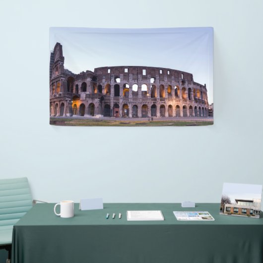Colosseum - Rome - Italië Spandoek (Beurs)