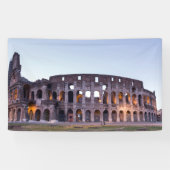 Colosseum - Rome - Italië Spandoek (Horizontaal)