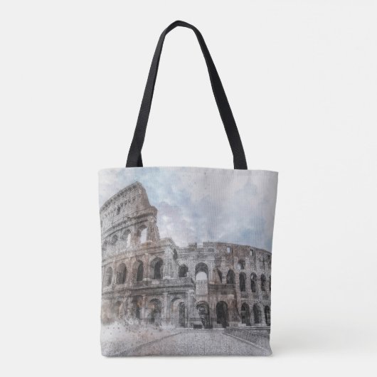 Colosseum Rome Italië Tote Bag (Achterkant)