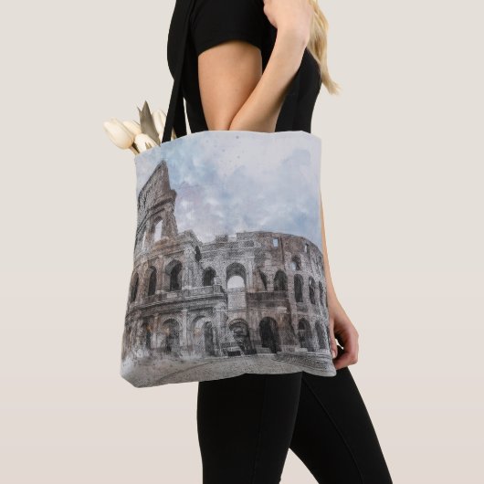 Colosseum Rome Italië Tote Bag (Dichtbij)