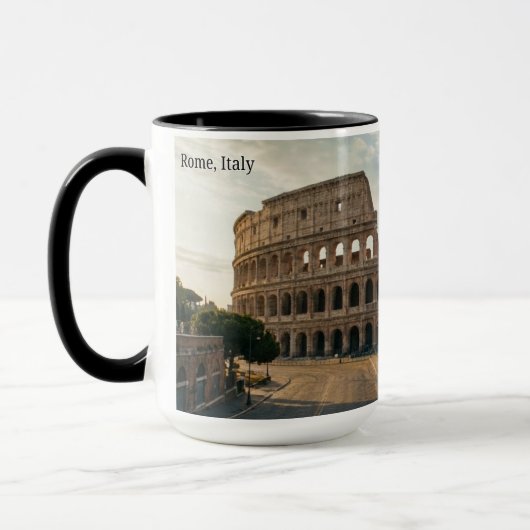 Colosseum Rome Italy Sunset Landscape Coffee Mug Mok (Links)