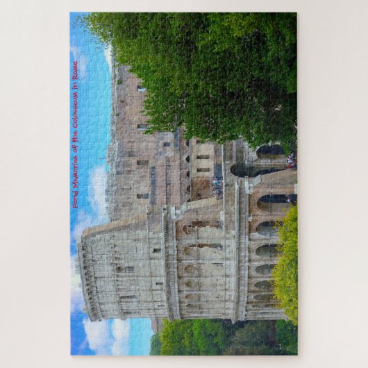 Colosseum Rome. Jigzaag Puzzle Legpuzzel (Verticaal)