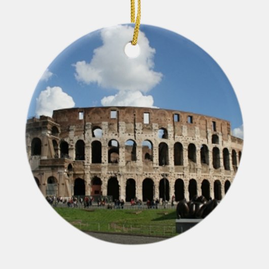 Colosseum Rome Keramisch Ornament (Voorkant)