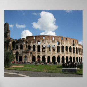Colosseum Rome Poster