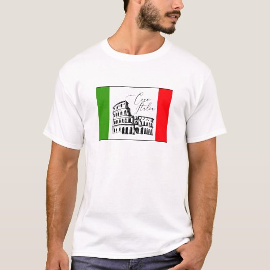 ** Colosseum Rome Roma Italië T-shirt (Voorkant)