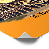Colosseum Rome Vintage Design Poster (Hoek)
