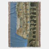 Colosseum schilderij, Rome Deken (Voorkant Verticaal)