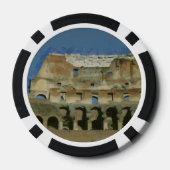 Colosseum schilderij, Rome Pokerchips (Achterkant)