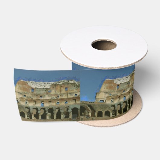 Colosseum schilderij, Rome Satijnen Lint (Spoel)