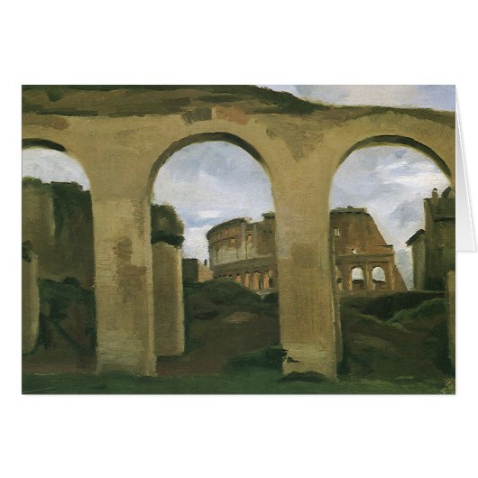 Colosseum Seen through the Arcades in Rome, Italië (Voorkant Horizontaal)