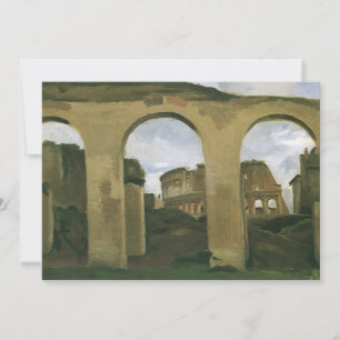 Colosseum Seen through the Arcades in Rome, Italië