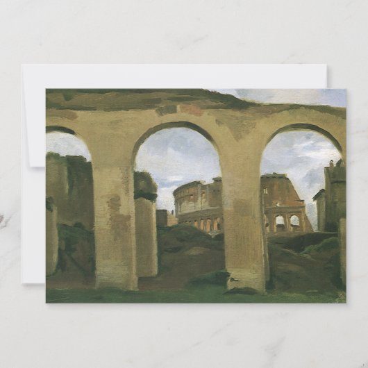 Colosseum Seen through the Arcades in Rome, Italië (Voorkant)