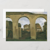 Colosseum Seen through the Arcades in Rome, Italië (Voorkant / Achterkant)