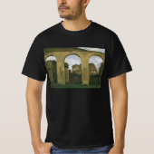 Colosseum Seen through the Arcades in Rome, Italië T-shirt (Voorkant)