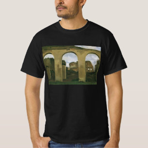 Colosseum Seen through the Arcades in Rome, Italië T-shirt