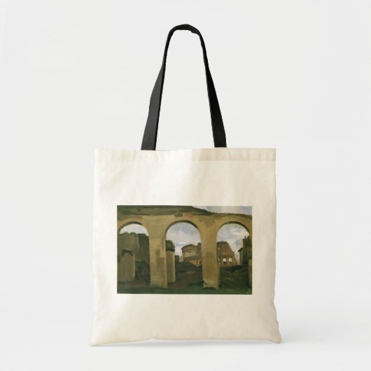 Colosseum Seen through the Arcades in Rome, Italië Tote Bag (Voorkant)