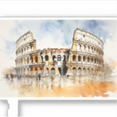 Colosseum Sticker (Voorkant)