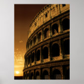 colosseum sunrise poster (Voorkant)