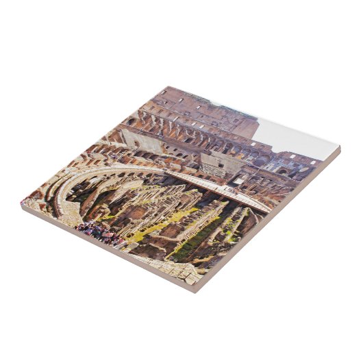 colosseum tegeltje (Zijkant)