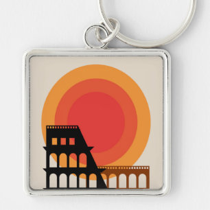 Colosseum Unedited Foto's Old Aesthetic BU Sleutelhanger