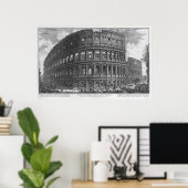 Colosseum van Giovanni Battista Piranesi Poster (Thuiskantoor)