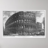 Colosseum van Giovanni Battista Piranesi Poster (Voorkant)