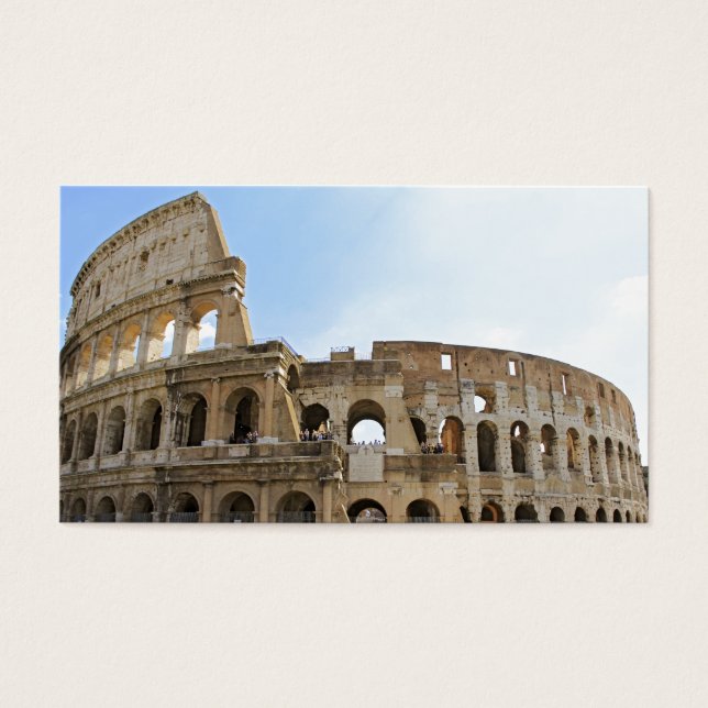 Colosseum Visitekaartjes (Voorkant)