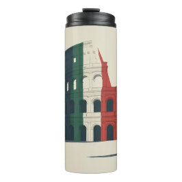 Colosseum Vlag Thermische Tumbler - Rome  Thermosbeker