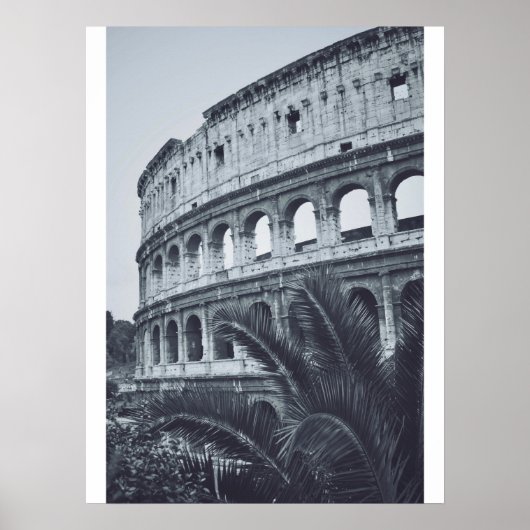 Colosseum Zomer Fine Art Fotografie Poster (Voorkant)